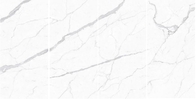 I controsoffitti di marmo della pietra della lastra delle mattonelle della lastra di colore bianco l'isolamento termico