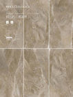 Resistente chimico di sguardo di colore di Brown delle piastrelle per pavimento di marmo del bagno