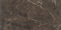 La piastrella per pavimento ceramica della cucina di Brown del bagno di marmo/ha lucidato leggermente la piastrella per pavimento della porcellana lustrata 90*180cm