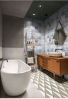 Mattonelle esteriori decorative della parete del bagno del modello floreale ceramico 300*300mm