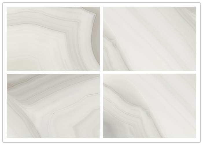 Pollici ceramici di mattonelle dell'interno della porcellana delle piastrelle per pavimento 24 resistente all'acido x 48 di effetto di marmo di modo x 0,47