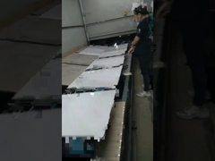 Produzione di piastrella in porcellana beige agata FP86A83