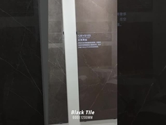 Assorbimento dell'acqua 0,5% Piastrelle di ceramica bianche per pavimenti interni di lunga durata