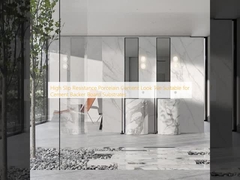 Piastrella in gres porcellanato ad alta resistenza allo scivolamento, effetto cemento, adatta per sottofondi in pannelli cementizi