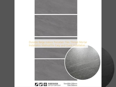 Metodo di installazione con malta sottile per un'installazione facile e veloce