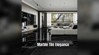 Piastrelle effetto marmo: elegante pavimento per la cucina