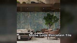 Moderno gres porcellanato effetto pietra, 9 mm, resistente