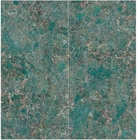 La lastra del marmo di colore verde ha lucidato lo spessore delle piastrelle per pavimento 6mm del granito