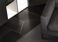 La parete decorativa di colore nero eccellente piastrella la stanza che del letto il tappeto moderno semplice piastrella la dimensione di 600x600mm