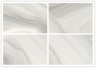 Colore beige lucidato 600*1200 millimetro di effetto dell'agata ceramica di marmo delle piastrelle per pavimento