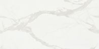 Il marmo lucidato Carrara che del pavimento il grande bagno bianco piastrella la porcellana dell'interno di 1800x900 millimetro non tappezzato le mattonelle del confine del pavimento