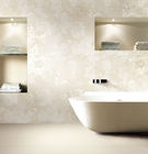 Piastrella per pavimento lustrata lucidata sottile economica ceramica della porcellana della Cina 3d della cucina di marmo beige del bagno