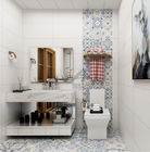 Sguardo ceramico floreale del marmo della piastrella per pavimento della cucina del modello 200*200mm