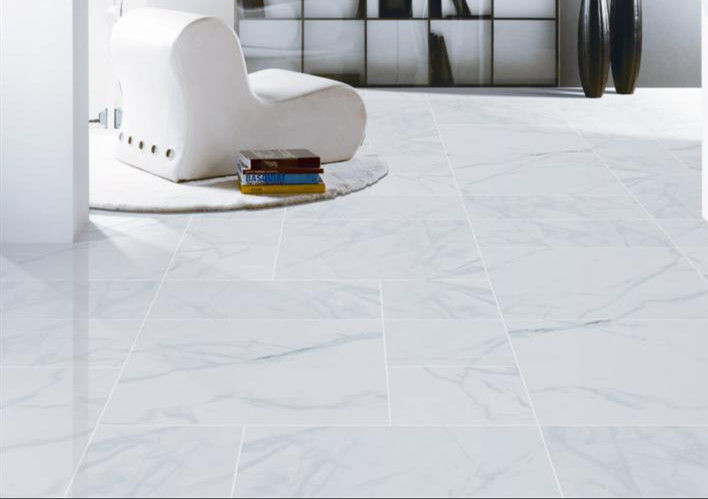 mattonelle della porcellana di sguardo del marmo di spessore di 12mm/piastrelle per pavimento di marmo ceramiche