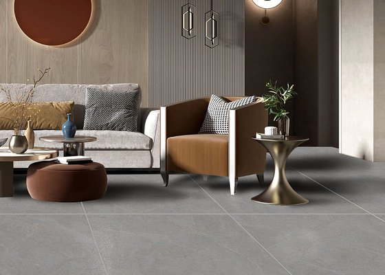 Raffinatezza alta Durabilità Porcellana Cimento Look Piastrelle In Matt Bianco