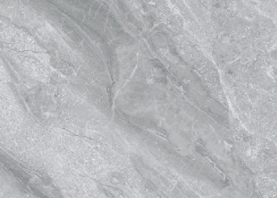 800*800 Porcellane per ufficio per interni Piastrelle nuvola d'acqua Grigio colore opaco