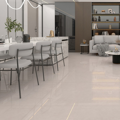 Facile manutenzione piastrelle da terra in porcellana 10 mm Matt Finish resistente alle macchie per spazi interni