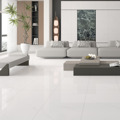 Assorbimento dell'acqua 0,5% Piastrelle di porcellana per interni 600*1200mm Facile manutenzione e alta durata