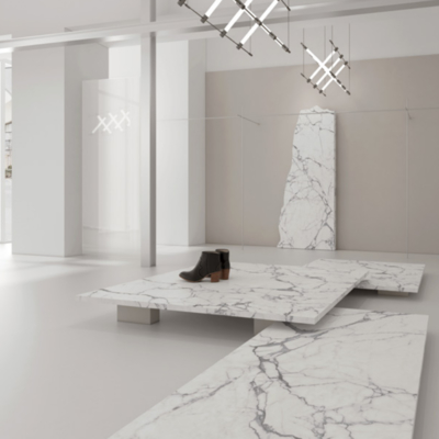 Pannelli di piastrelle di porcellana lucidate per interni Soluzione definitiva per pavimenti interni