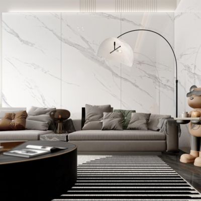 Elevata Resistenza ai Graffi e Facile Manutenzione con Piastrelle per Pavimenti in Ceramica per Interni