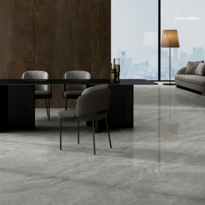High Durability Indoor Porcelain Tiles with 9mm Thickness and 800x2600mm Size in 4 Patterns