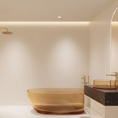 Piastrelle ceramiche contemporanee nere con un tasso di assorbimento del 3% adatte a progetti architettonici e di design moderni