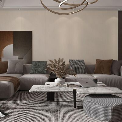 15 Moltiplici modelli Moderne piastrelle di porcellana Tessitura superficiale liscia Finitura satinata Adatta alle aree commerciali ad alto traffico