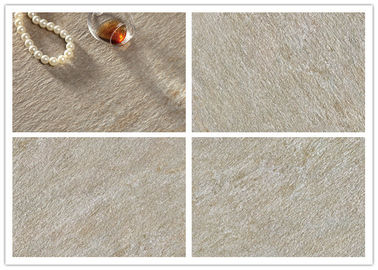 La porcellana lustrata elegante dell'arenaria piastrella il colore beige giallo della decorazione della parete