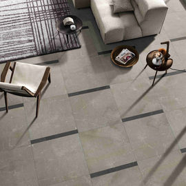 Piastrella per pavimento moderna beige crema del bagno, piastrella per pavimento di pietra di sguardo della prova di slittamento