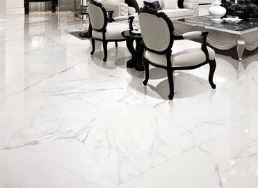 Mattonelle eccellenti lustrate popolari della porcellana di durezza 24x48 di dimensione di Matte Marble Look Porcelain Tile 60x120 cm