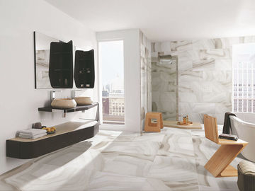 Il seminterrato pavimenta il colore beige della porcellana delle mattonelle dell'agata di beige di dimensione resistente all'acido moderna di colore 600x600mm