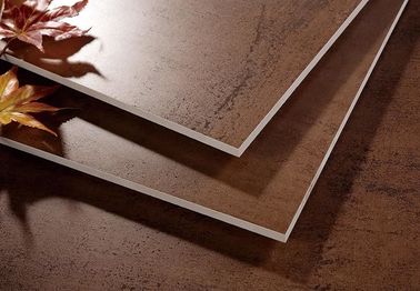 Mattonelle di Mesa Rust Rust Color Porcelain della plaza, non mattonelle dell'interno della porcellana delle mattonelle del bordo rettificate slittamento di lusso