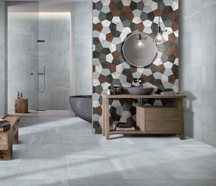colore Matt Non Slip Wear Resistant del ghiaccio della piastrella per pavimento della porcellana arrugginito dimensione di 300x300 millimetro