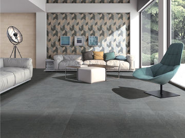 colore nero di materiale da costruzione delle mattonelle di 600x600 Matt Finish Cement Look Porcelain