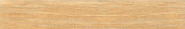 Mattonelle di Matt Surface Wood Look Porcelain, mattonelle lustrate antiche di sembrare di legno dell'interno giallastro di colore