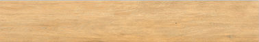 Dimensione giallastra delle mattonelle 200x1200 millimetro della porcellana di sguardo del cemento di progettazione di legno di colore