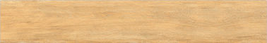 Mattonelle di pavimentazione di legno ceramiche rustiche di sguardo delle mattonelle di legno della porcellana per colore giallastro del salone