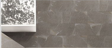 Matt Glazed Porcelain Floor Tile/modello nero della parete di 600mm x di 600 piastrella l'acqua bassa Absoption