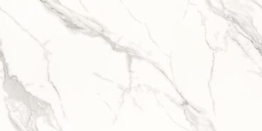 Mattonelle bianche eccellenti della parete dell'ingresso dell'hotel di grande dimensione, piastrella per pavimento lustrata lucidata di materiale da costruzione