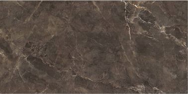 La piastrella per pavimento ceramica della cucina di Brown del bagno di marmo/ha lucidato leggermente la piastrella per pavimento della porcellana lustrata 90*180cm