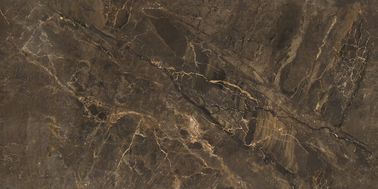 Pavimento dell'interno Brown del bagno delle mattonelle della porcellana della copia della grande della porcellana 1800x900 piastrella per pavimento di marmo di sguardo