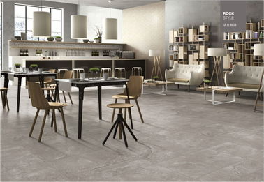 Stanza Dinging di Grey Color Floor Tile For di grande di dimensione 600x1200mm di sguardo della porcellana delle mattonelle della fabbrica vendita di marmo di Directy