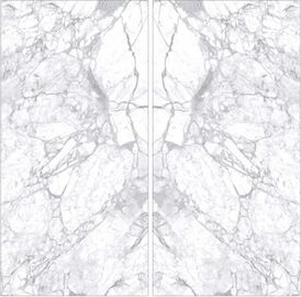 Lastra ceramica 64' delle mattonelle del pavimento e della parete del bagno di effetto delle mattonelle di marmo della porcellana grande mattonelle moderne della parete di stile di X128