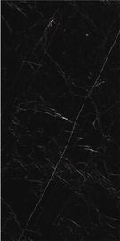 Alta piastrella per pavimento lucida 1600x3200mm di Decking del pavimento della porcellana delle mattonelle di grande della porcellana delle mattonelle colore moderno di lusso del nero