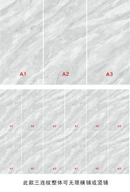 Piastrelle per pavimento lustrate ceramiche di Hall Decorative Modern Inkjet 900*1800
