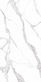 piastrella per pavimento lustrata lucidata rustica della porcellana di Formatindoor di colore bianco esteriore di 1200x2400mm grande