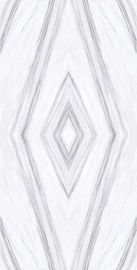 La lastra lucidata porcellana extra sottile di ampio formato 1200X2400mm piastrella la piastrella per pavimento di Grey Color Living Room Porcelain e bianca