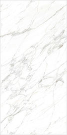 Porcellana italiana Tile1600*3200mm di rivestimento di sguardo del marmo di striatura di Carrara del corpo delle mattonelle di marmo bianche piene del pavimento