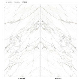 Mattonelle di marmo bianche 160*320cm della porcellana di rivestimento di sguardo del marmo di striatura delle mattonelle di Carrara del pavimento pieno italiano del corpo