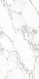 Piastrella per pavimento lustrata lucidata piena della porcellana del salone delle piastrelle per pavimento della porcellana di sembrare di marmo bianco di Carrara di progettazione dell'Italia